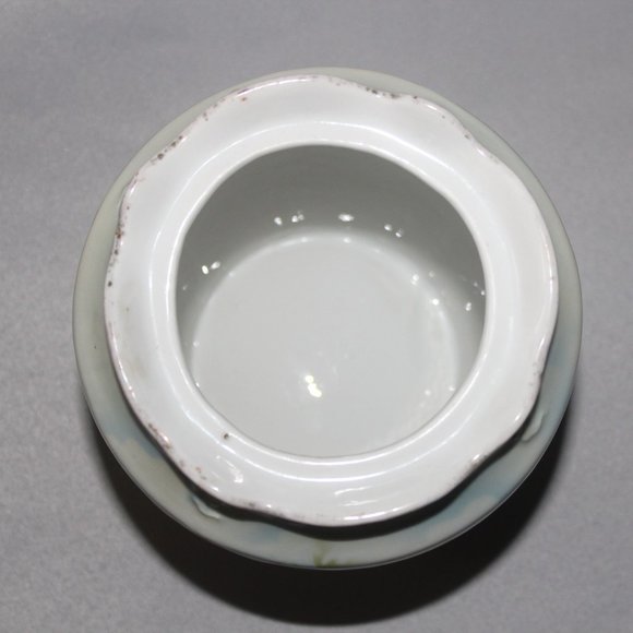 Beautiful German Lidded Vase Urn | Biscuit Jar - Picture 8 of 9